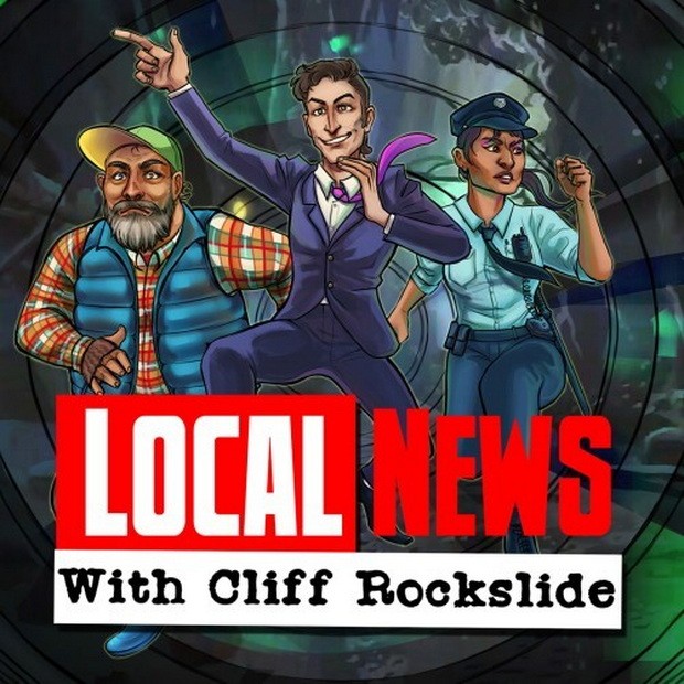 克里夫·罗克施莱德本地新闻.Local News with Cliff Rockslide