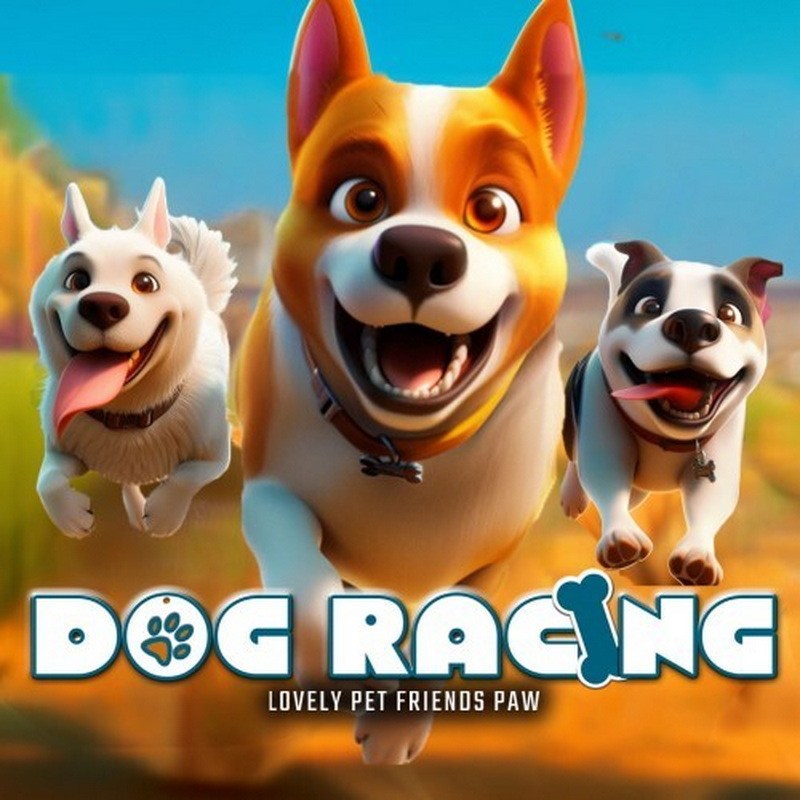 狗狗比赛：可爱爪爪朋友.Dog Racing: Lovely Pet Friends Paw