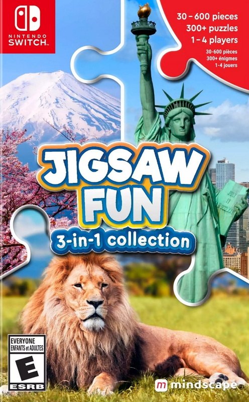 趣味拼图：3合1合集.Jigsaw Fun 3-in-1 Collection
