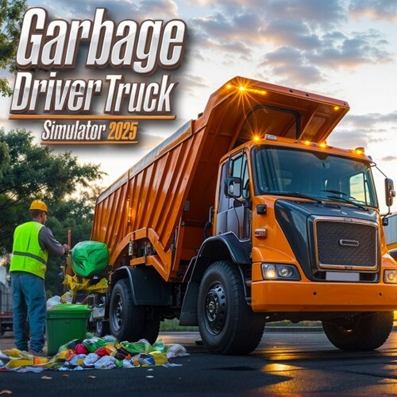 垃圾车司机模拟器2025.Garbage Driver Truck Simulator 2025