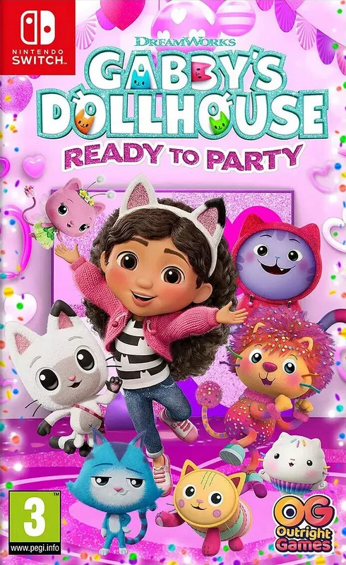 DreamWorks盖比的娃娃屋:准备开派对.DreamWorks Gabby’s Dollhouse Ready to Party