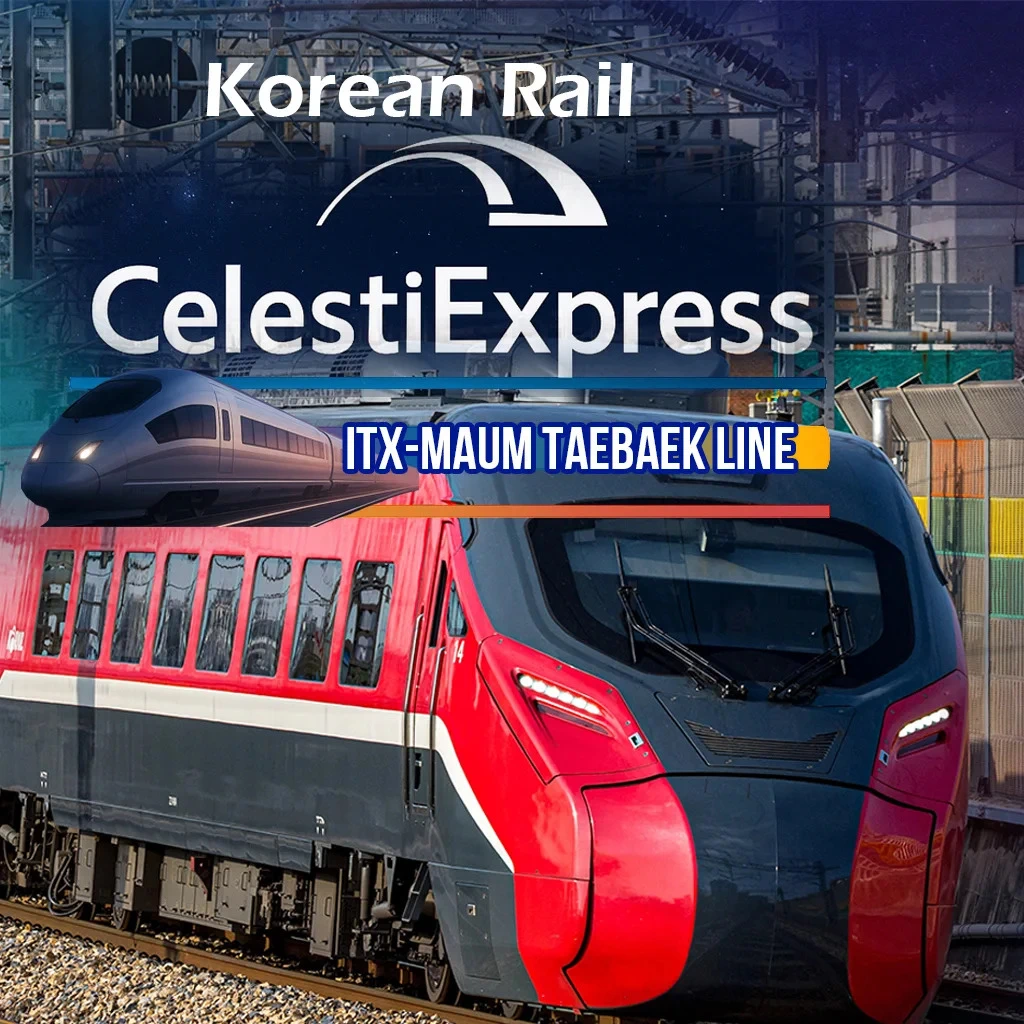 韩国铁路星空特快ITX-心意 太白线.Korean Rail Celesti Express ITX-MAUM Taebaek Line