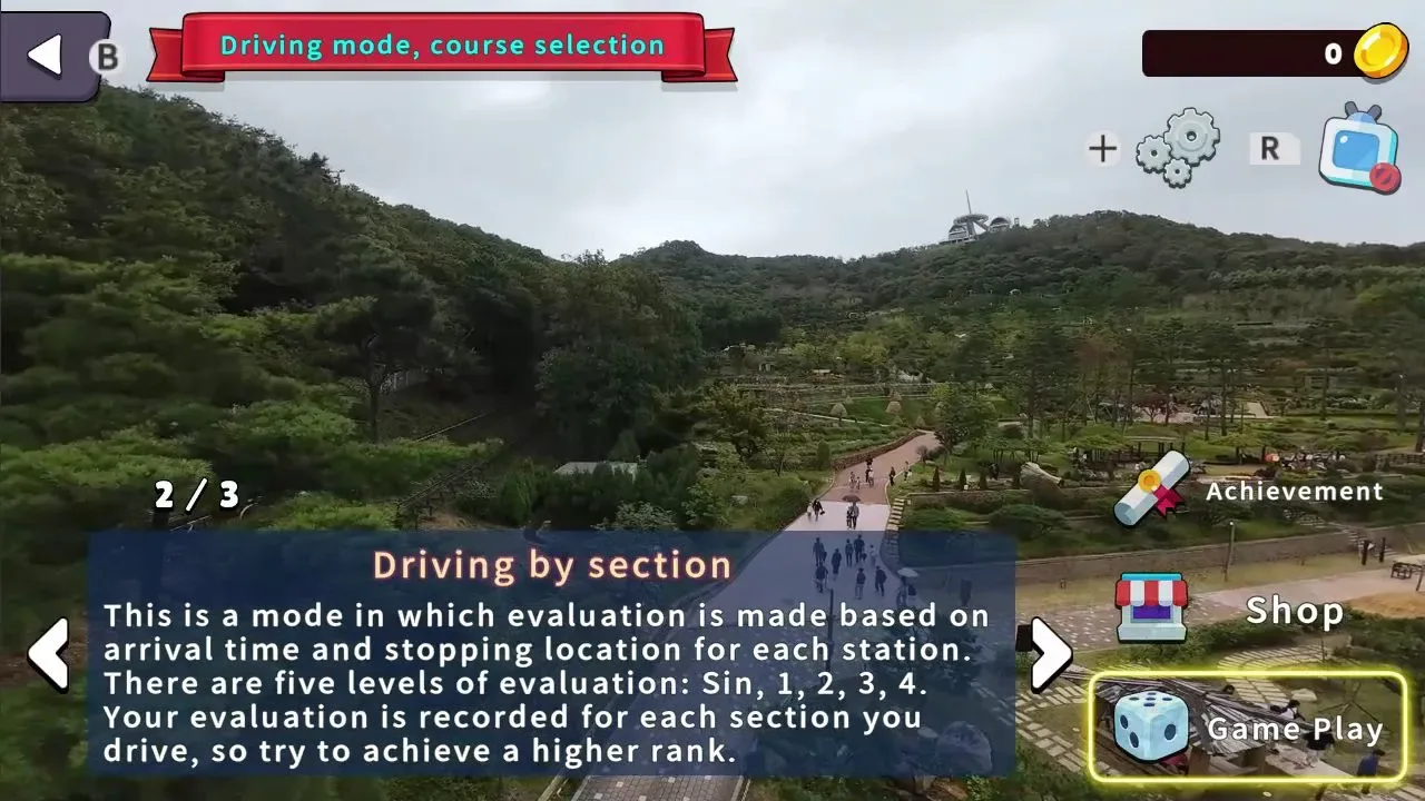 韩国花开山单轨全景线.Korean Monorail Panorama Line Hwagaesan_2