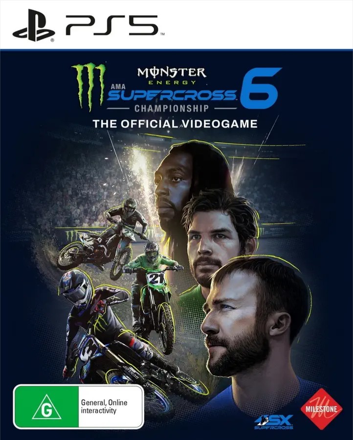 野兽越野摩托车：官方游戏6.Monster Energy Supercross 6: The Official Videogame