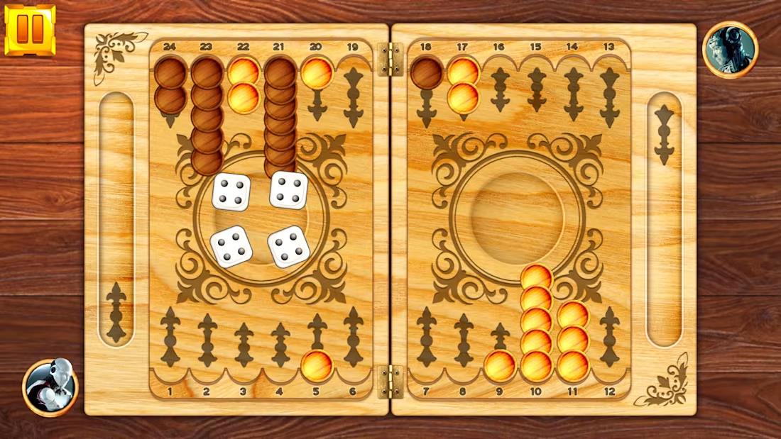 双陆棋：桌面益智游戏.Backgammon: Board Game Puzzle_2