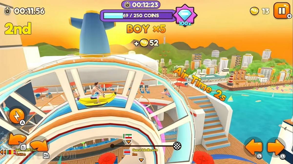 水上公园赛车.Uphill Rush Water Park Racing_4