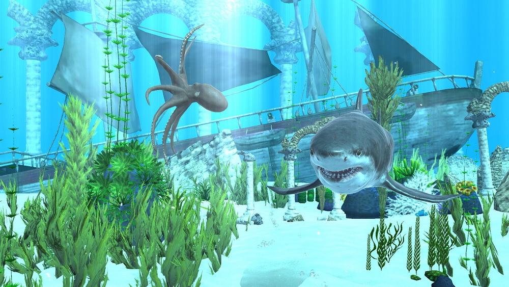 鲨鱼攻击：鱼类捕食者 – 海洋冒险生存.Shark Attack: Fish Predator Ocean Sea Adventure Survival_5