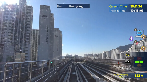 韩国铁路驾驶之旅：议政府轻轨.Korean Rail Driving Tour: LRT Uijeongbu_3