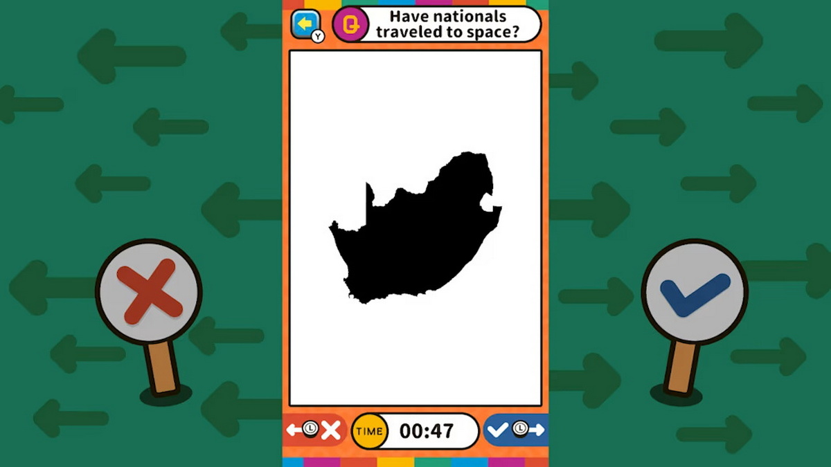 左右滑动：地理测验.Swipe Right or Left Geography Binary Quiz_2