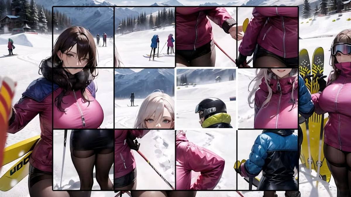 动漫女孩：甜美滑雪者.Hentai Girls: Sweet Skier_2