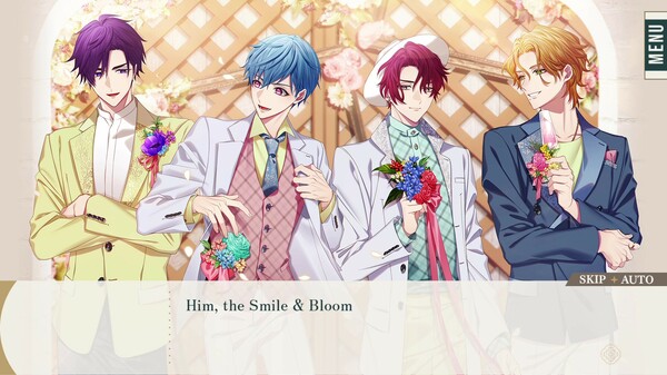 花与他一起微笑绽放.Him, the Smile & Bloom_0