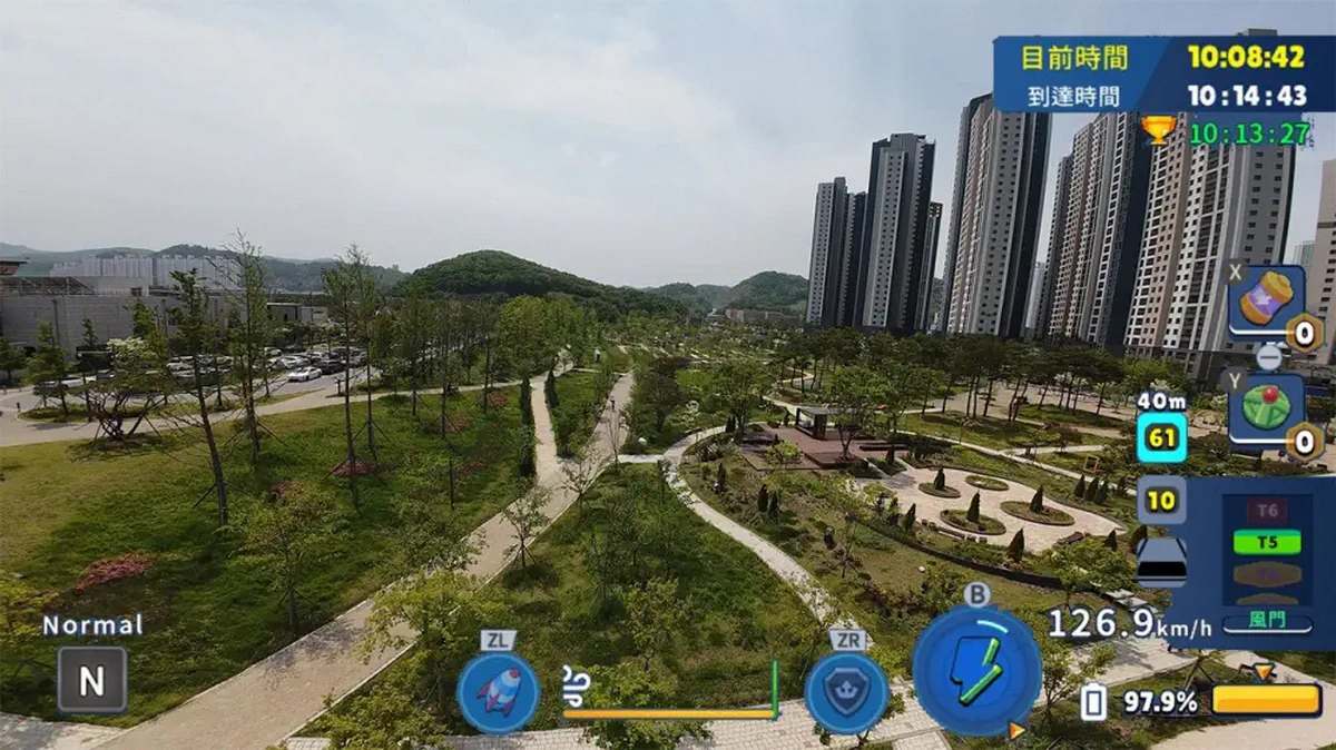 韩国无人机飞行:游览安养市.Korean Drone Flying Tour Anyang-si_1