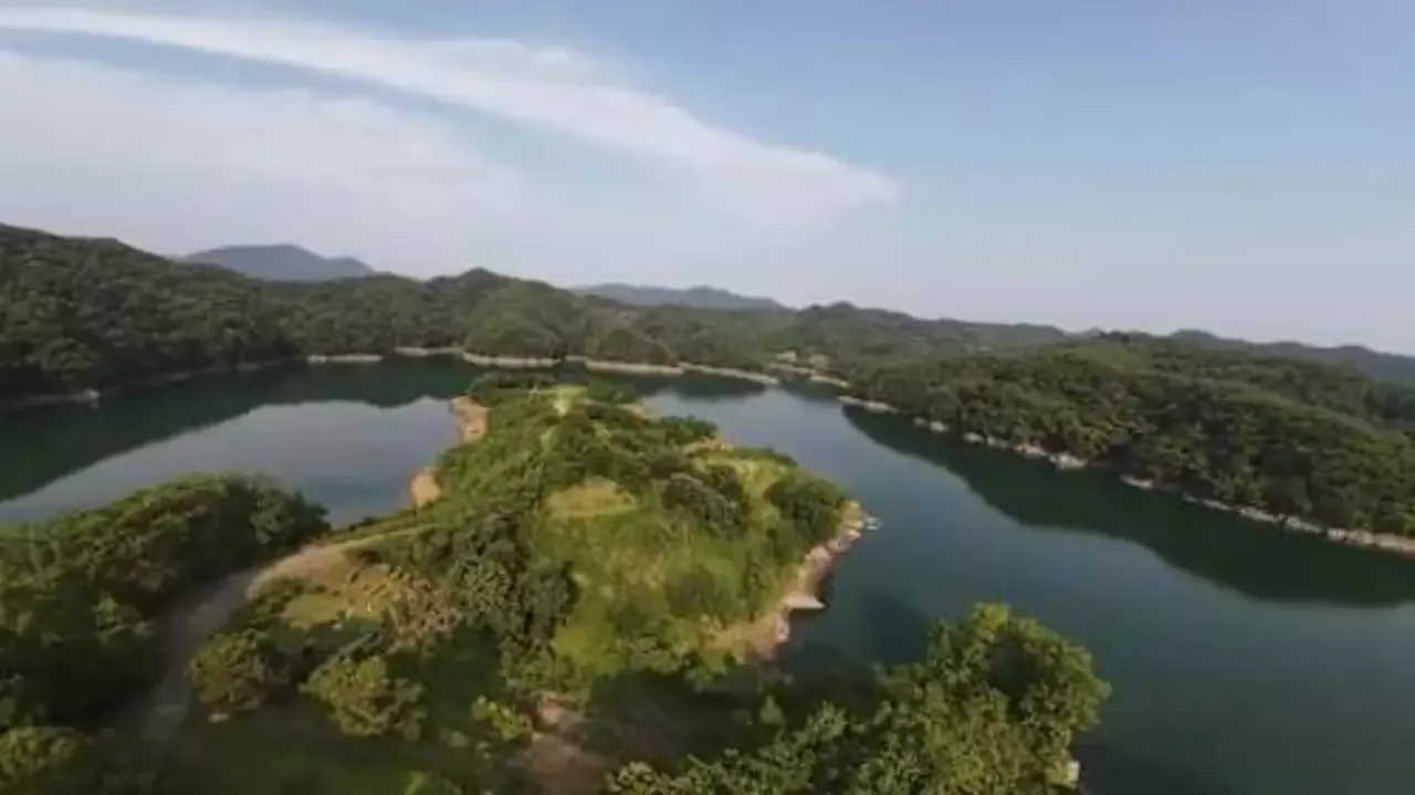 韩国无人机飞行:游览丘索亭.Korean Drone Flying Tour Bussodamak_0