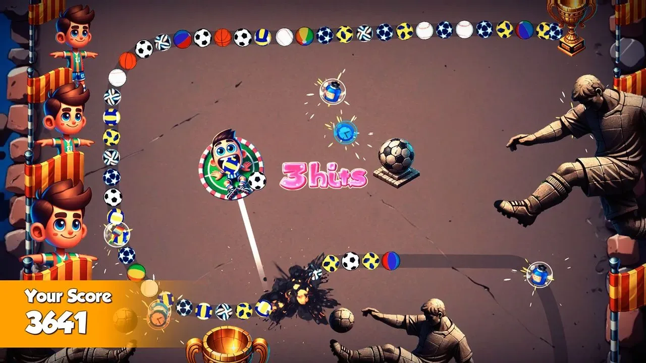 祖玛:足球弹珠联盟.Zumba: Soccer Marble League_1