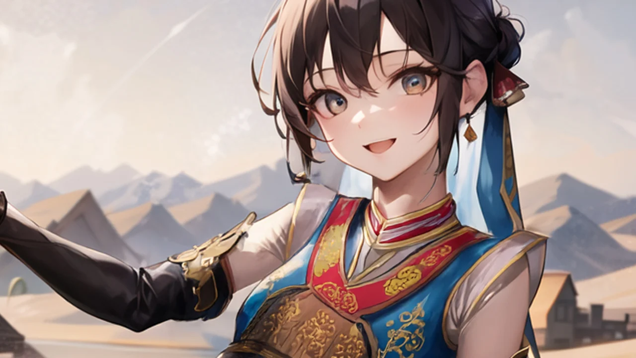 可爱少女：强大的蒙古女孩.Kawaii Girls: Mighty Mongolian_0