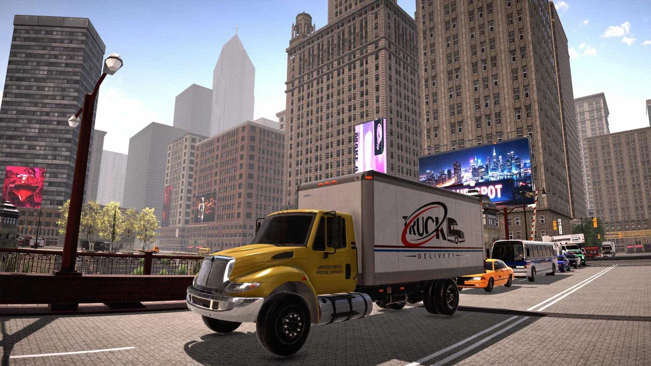 卡车模拟器 2025:城市送货.Truck Simulator 2025: City Work Delivery_0