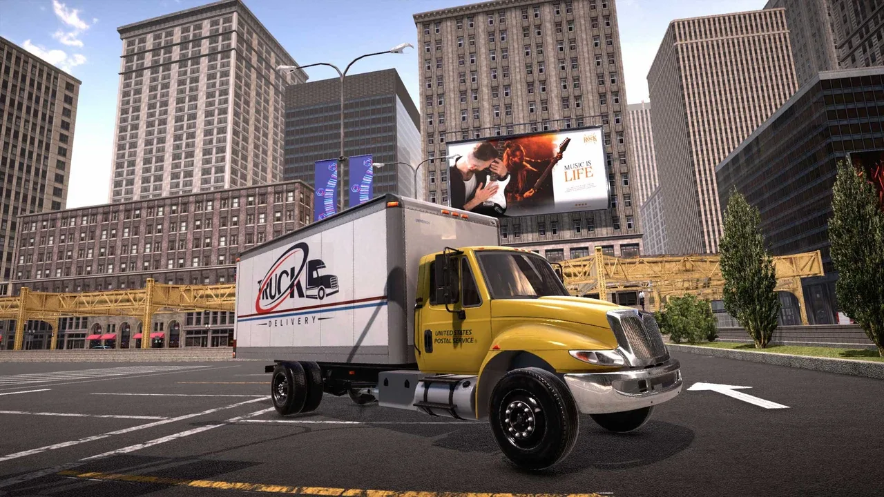 卡车模拟器 2025:城市送货.Truck Simulator 2025: City Work Delivery_3