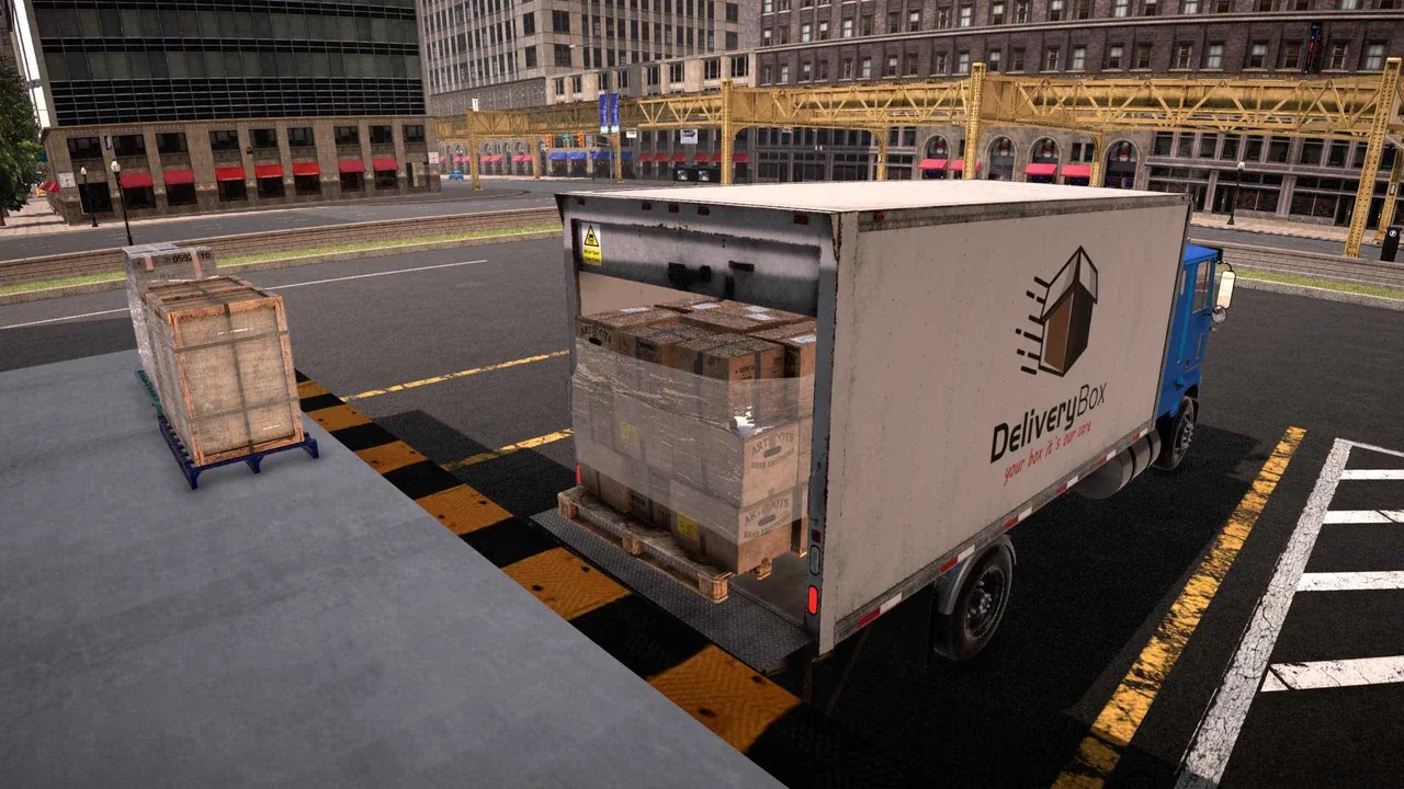 卡车模拟器 2025:城市送货.Truck Simulator 2025: City Work Delivery_4