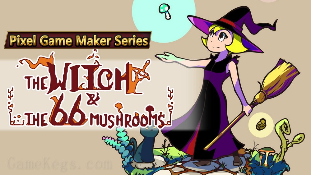 像素游戏制作大师系列：女巫和66个蘑菇.The Witch & the 66 Mushrooms_0